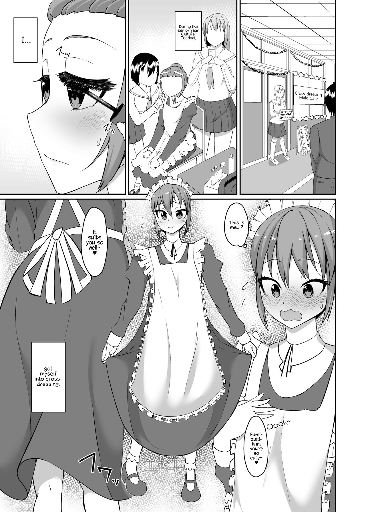 Josou Danshi no Off-Pako Jijou page 3 full