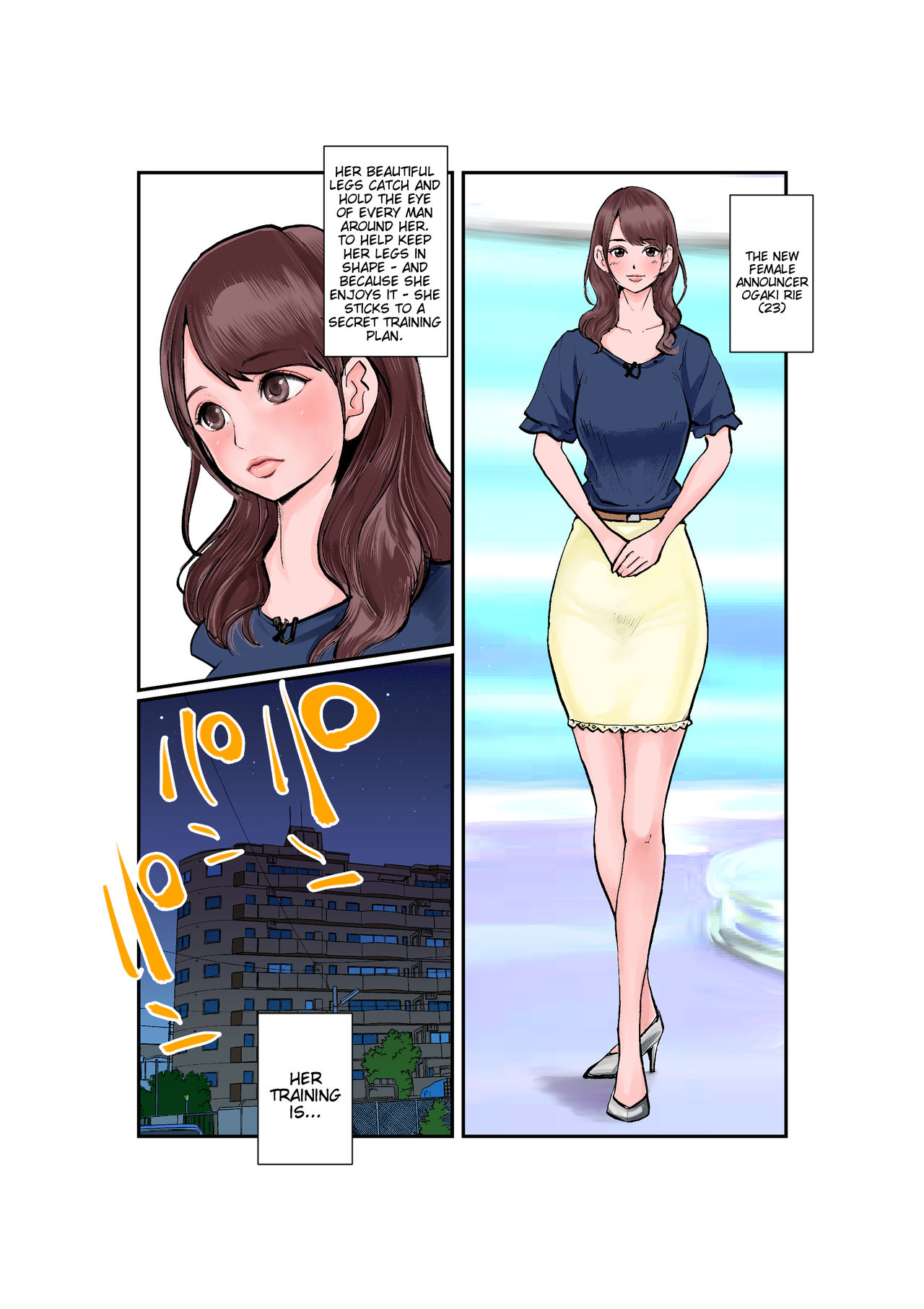 JoshiAna no Tamazeme | Female Announcer Sacksmacker page 2 full