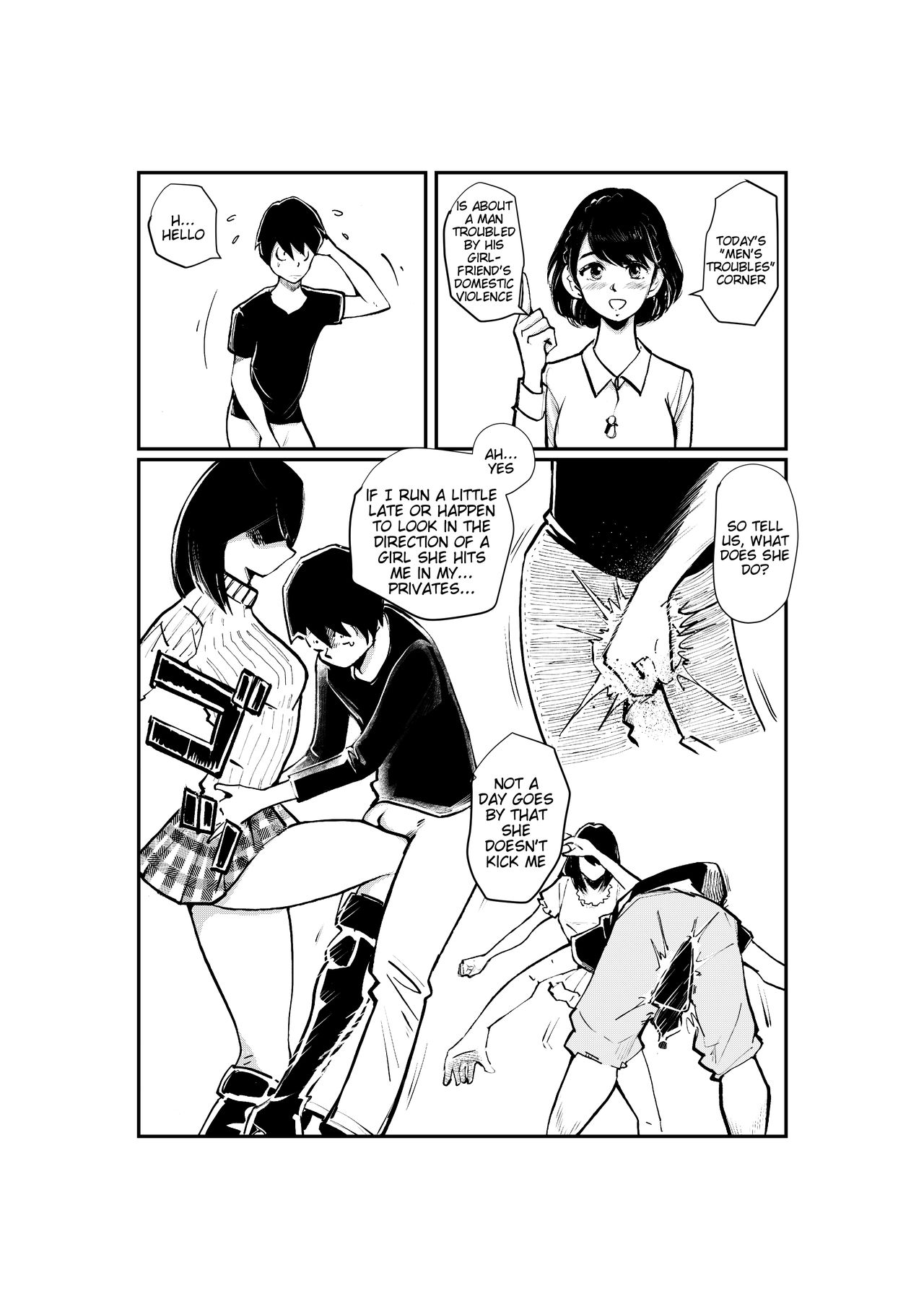 JoshiAna no Tamazeme | Female Announcer Sacksmacker page 8 full