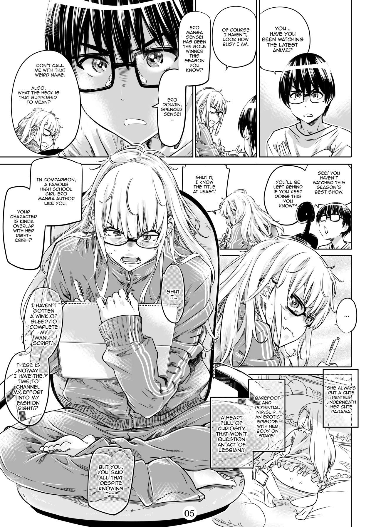 Saenai Ero Doujin Sensei no Kudokikata | How to Seduce a Skillful Doujin Author page 4 full