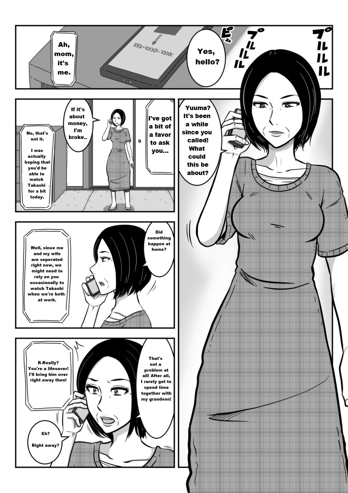Sobo to Mago | Grandmother and grandchild page 2 full