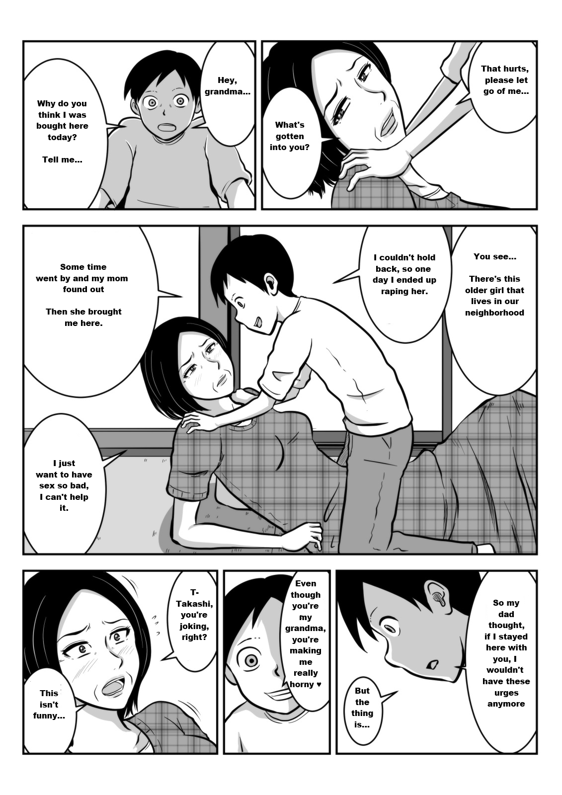 Sobo to Mago | Grandmother and grandchild page 6 full