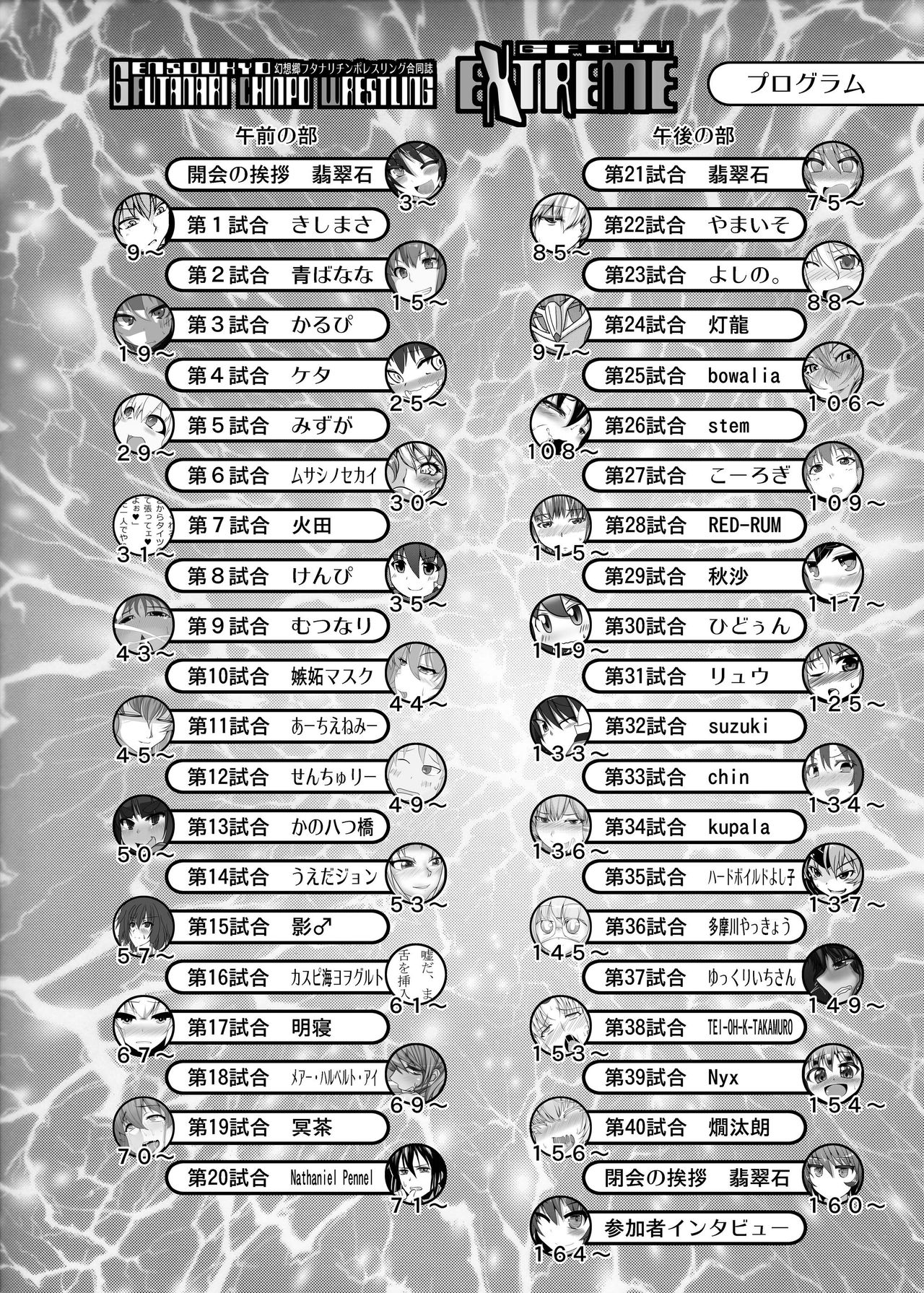 Gensoukyou Futanari Chinpo Wrestling Goudoushi GFCW Extreme page 6 full