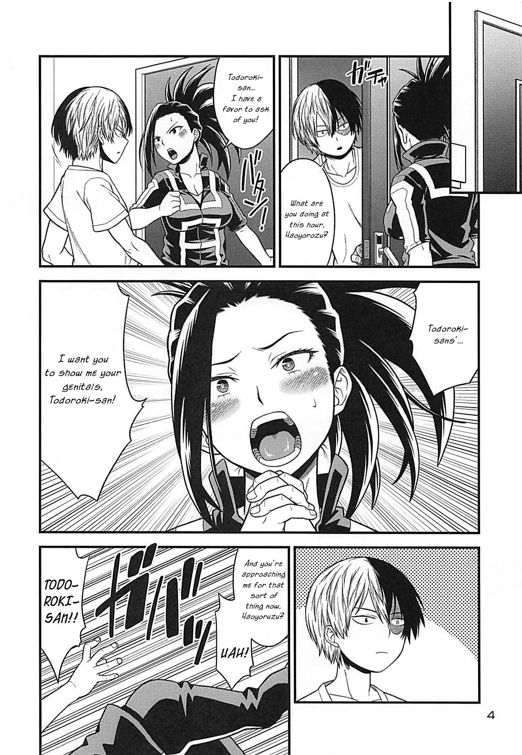 H-ERO!! 4 Yaoyorozu: Coming page 3 full