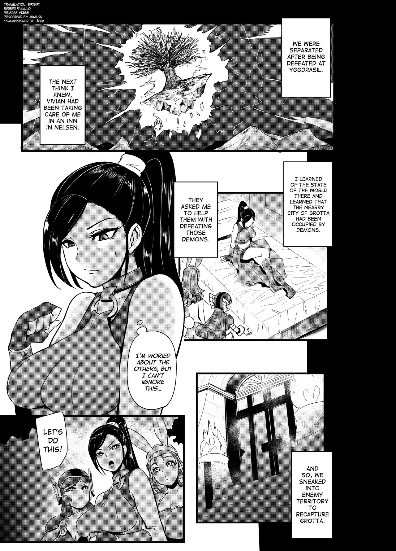 Sennousareta Martina ga Kairaku o Wasurerarezu Monster Chinpo ni Dohamarisuru Hanashi page 3 full