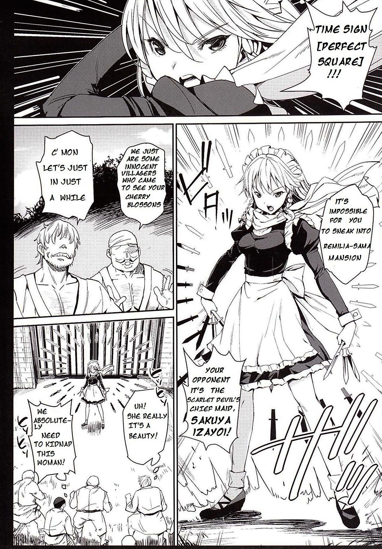 Izayoi Sakuya o Rachi Kankin & Shuudan Boukou page 4 full