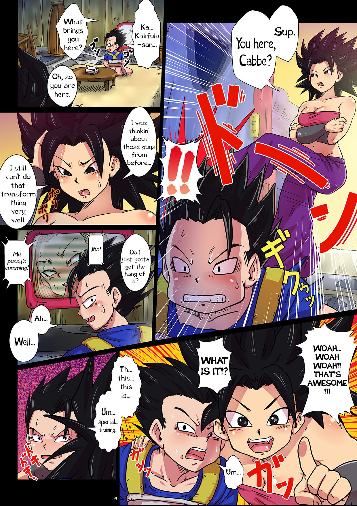 Dai 6 Uchuu no Himitsu no Chou Tokkun | Universe 6's Secret Special Training page 6 full