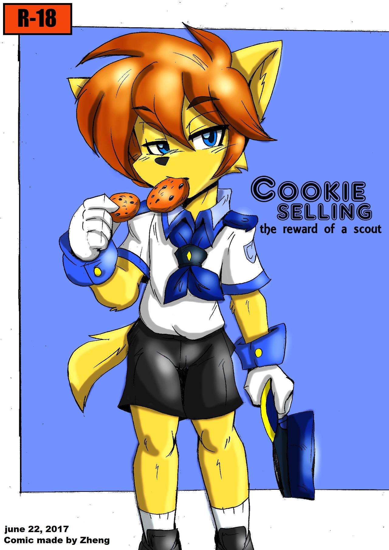 Cookie Selling - The Reward of a Scout page 1 full