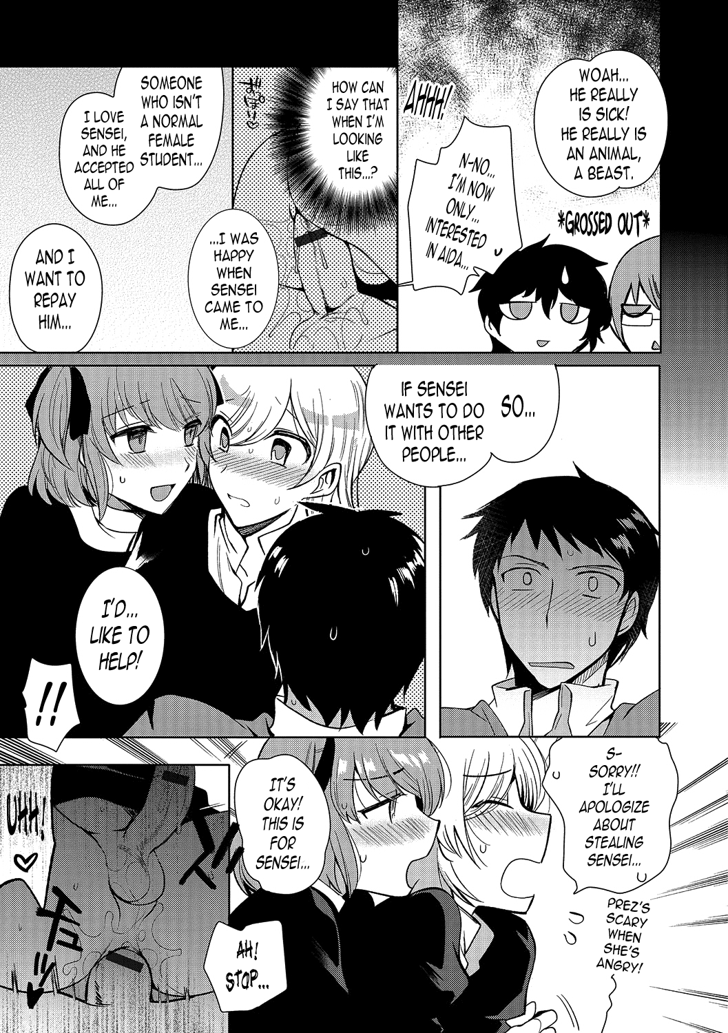 Shiritsu Otokonoko Gakuen 3 | Private Ladyboy Academy Chapter 3 page 9 full