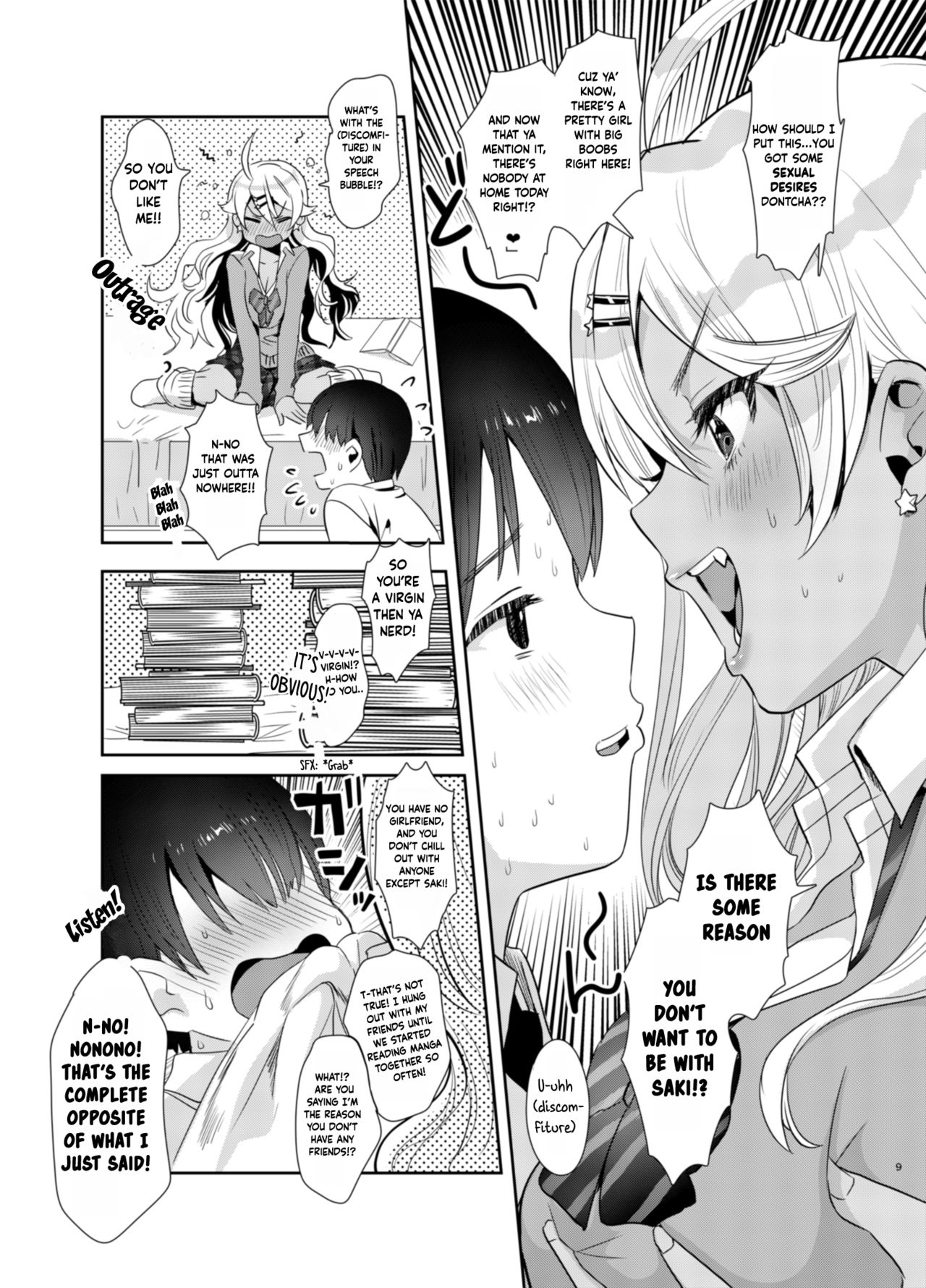 Sakinchi, Kyou Mama Inain da page 9 full