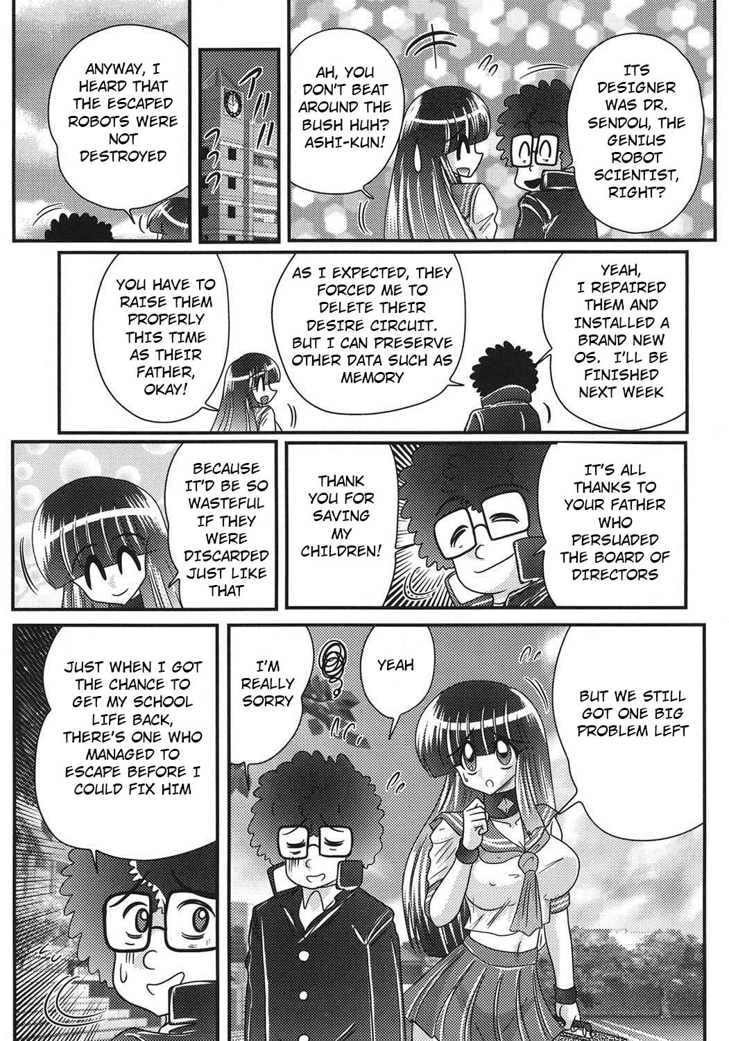 Sailor Fuku ni Chiren Robo Yokubou Kairo | Sailor uniform girl and the perverted robot Ch. 6 page 2 full