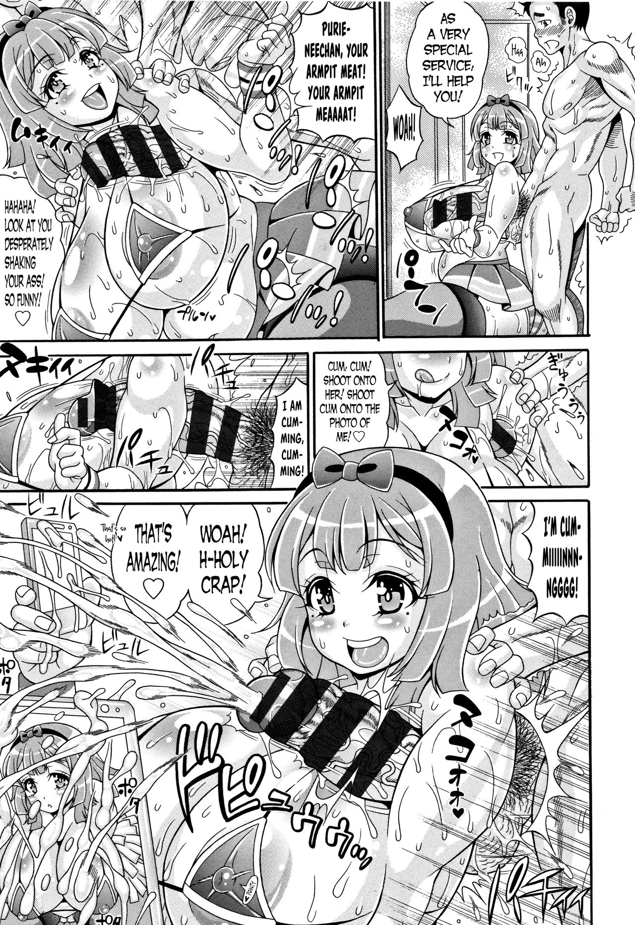 Pakopako Bitch ~Megamori! Mashimashi! Dosukebe Niku~ Ch.1, 3-4, 6-8 page 10 full