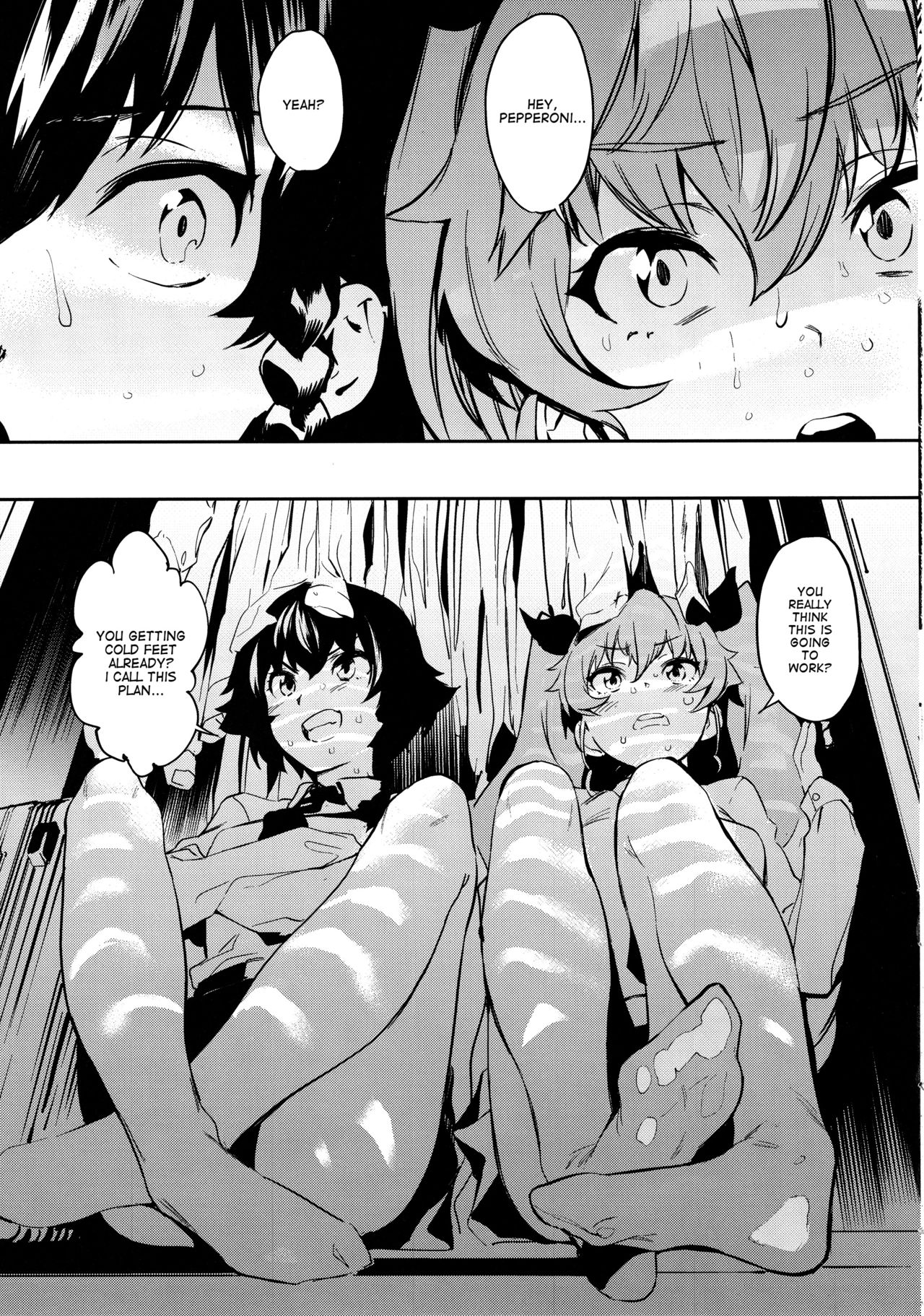 Anchovy Nee-san no Bouillon Panty Sakusen-ssu! page 4 full