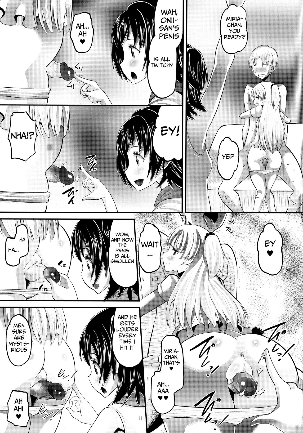Rika to Miria ni Shiboritorareru Hon page 10 full