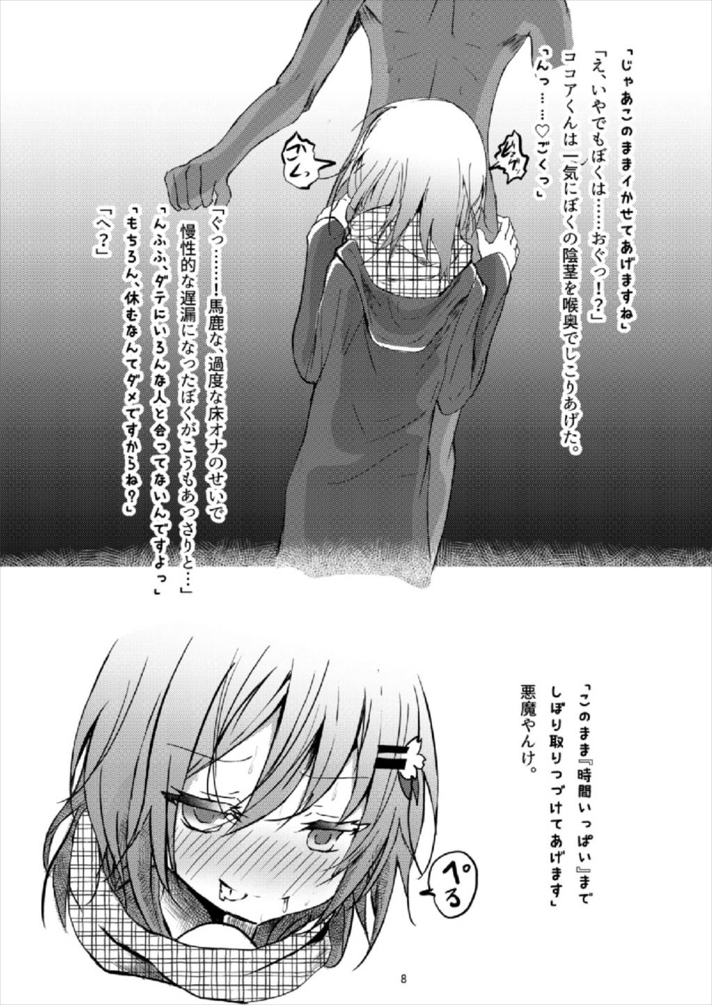 Bicth JK fuu Cocoa-kun  no Enkou Bon page 8 full