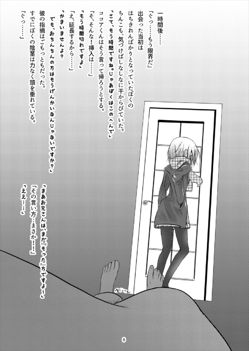 Bicth JK fuu Cocoa-kun  no Enkou Bon page 9 full