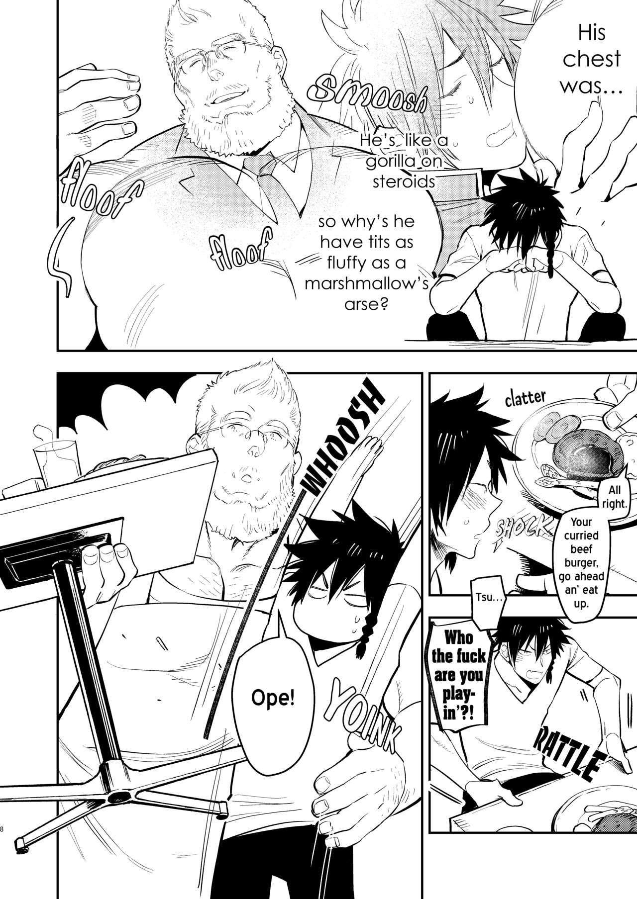 Yankee-kun to Marshmallow Papa page 8 full