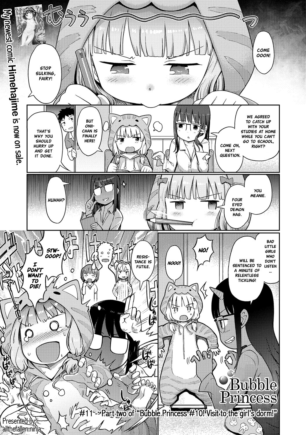 Awa no Ohime-sama #11 Sennyuu! Awahime-chan no Joshiryou? Kouhen | Bubble Princess #11! Visit to the girl’s dorm! Part two page 1 full