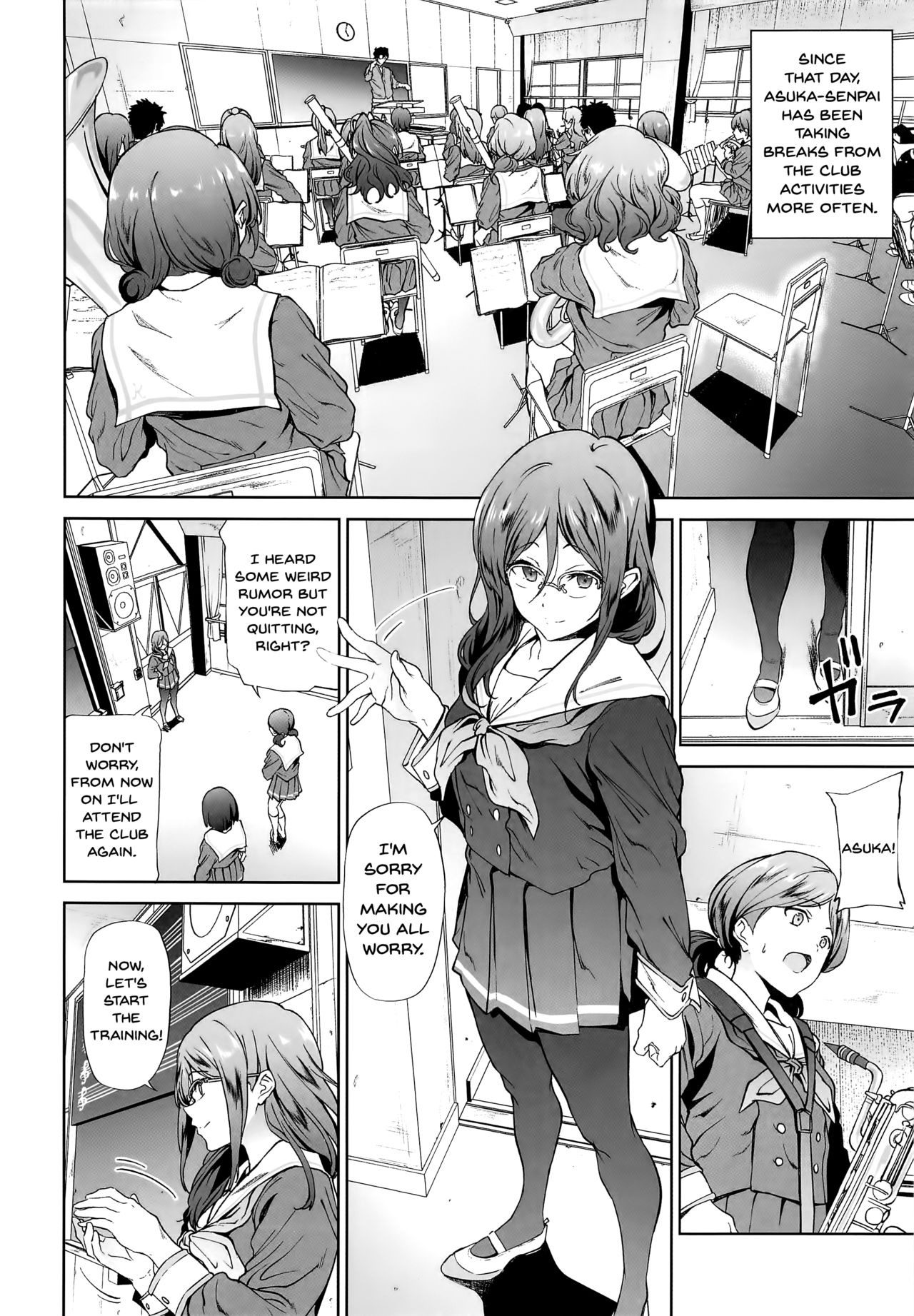 Asuka-senpai ni Hidoi Koto o Suru Hon | A Story Where You Do Something Cruel To Asuka-Senpai page 3 full