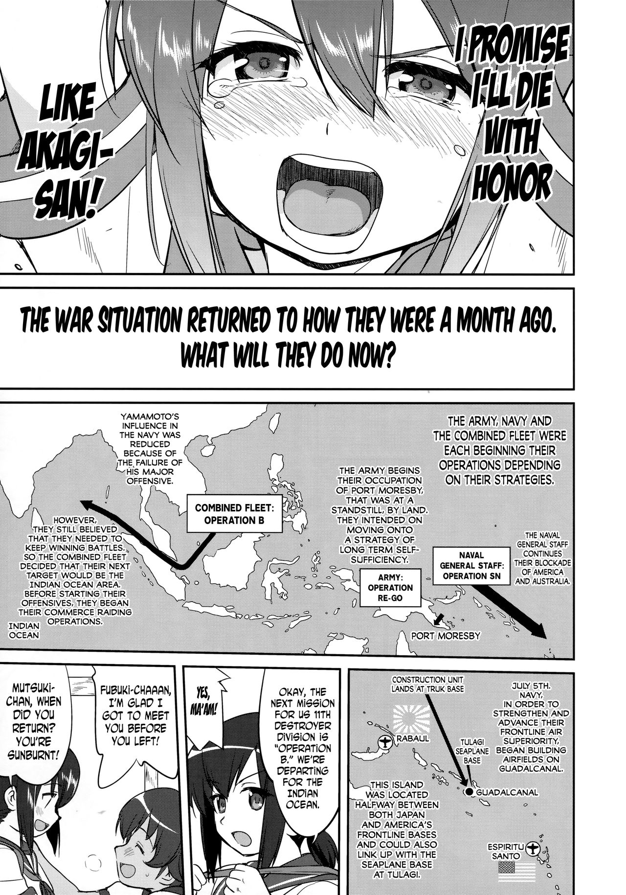 Teitoku no Ketsudan - Tetsutei Kaikyou | Admiral's Decision: Iron Bottom Sound page 10 full