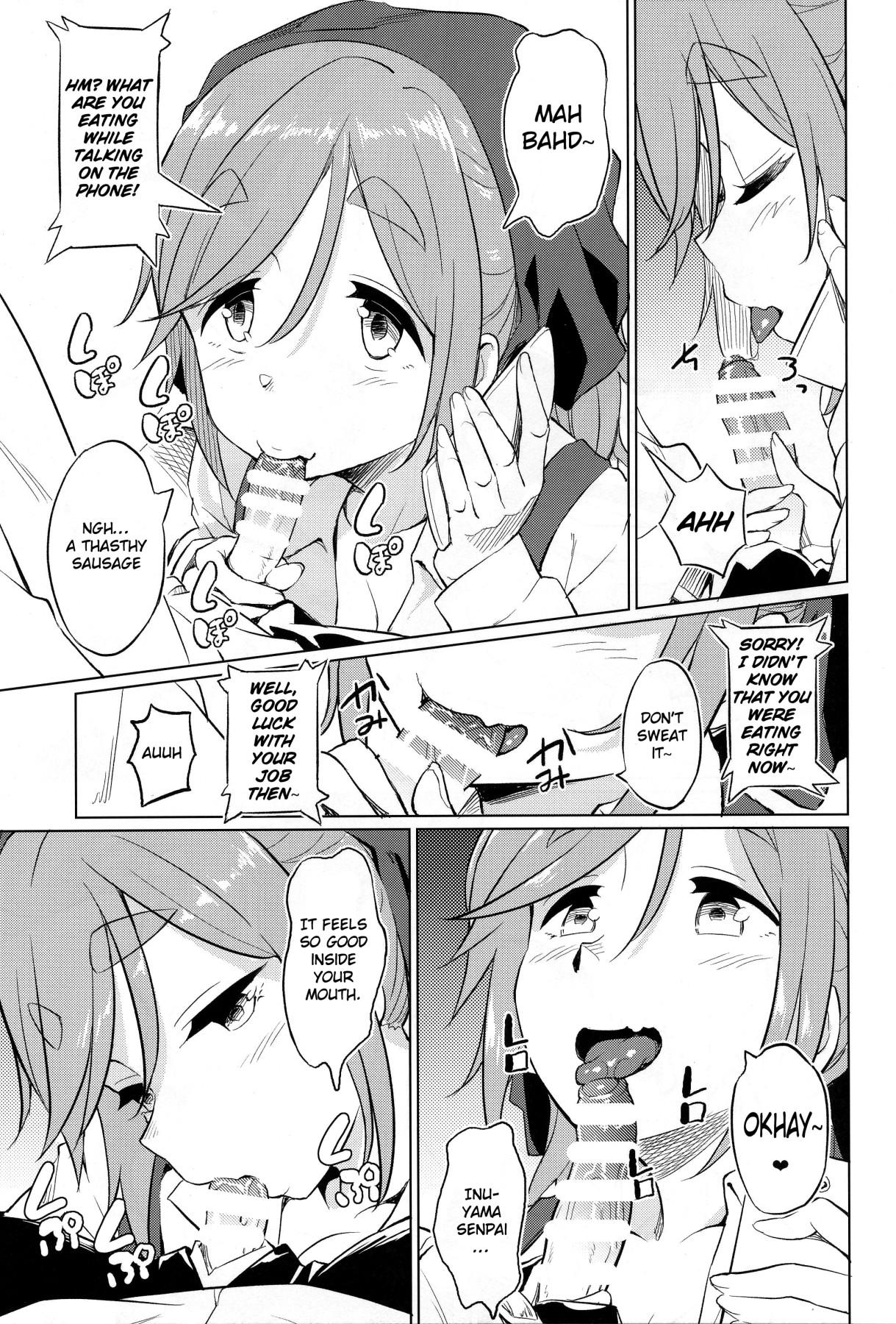 Ecchi na Inuyama Senpai | Lewd Inuyama Senpai page 6 full