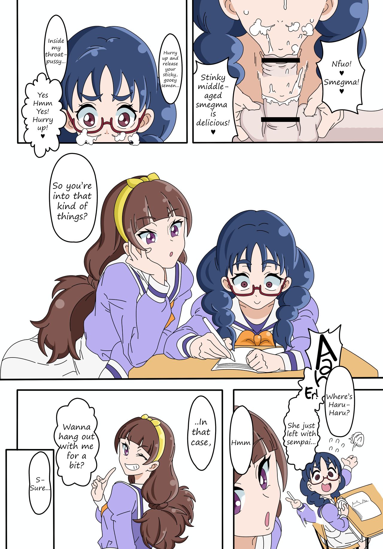 Shiritsu Noble Gakuen Seitokai | Private Noble Academy Ejaculation Council page 2 full