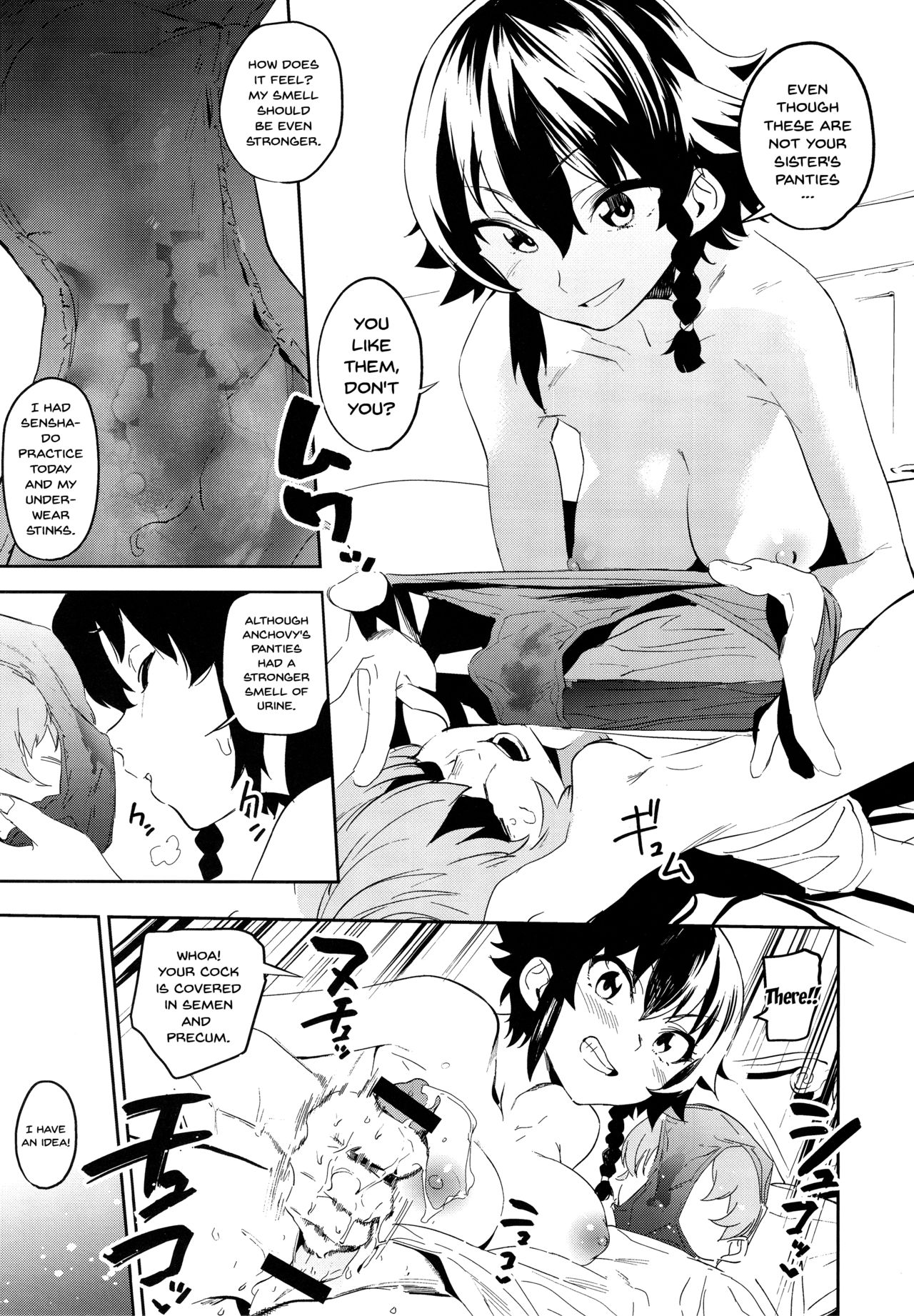 Anchovy Nee-san no Bouillon Panty Sakusen-ssu! page 10 full