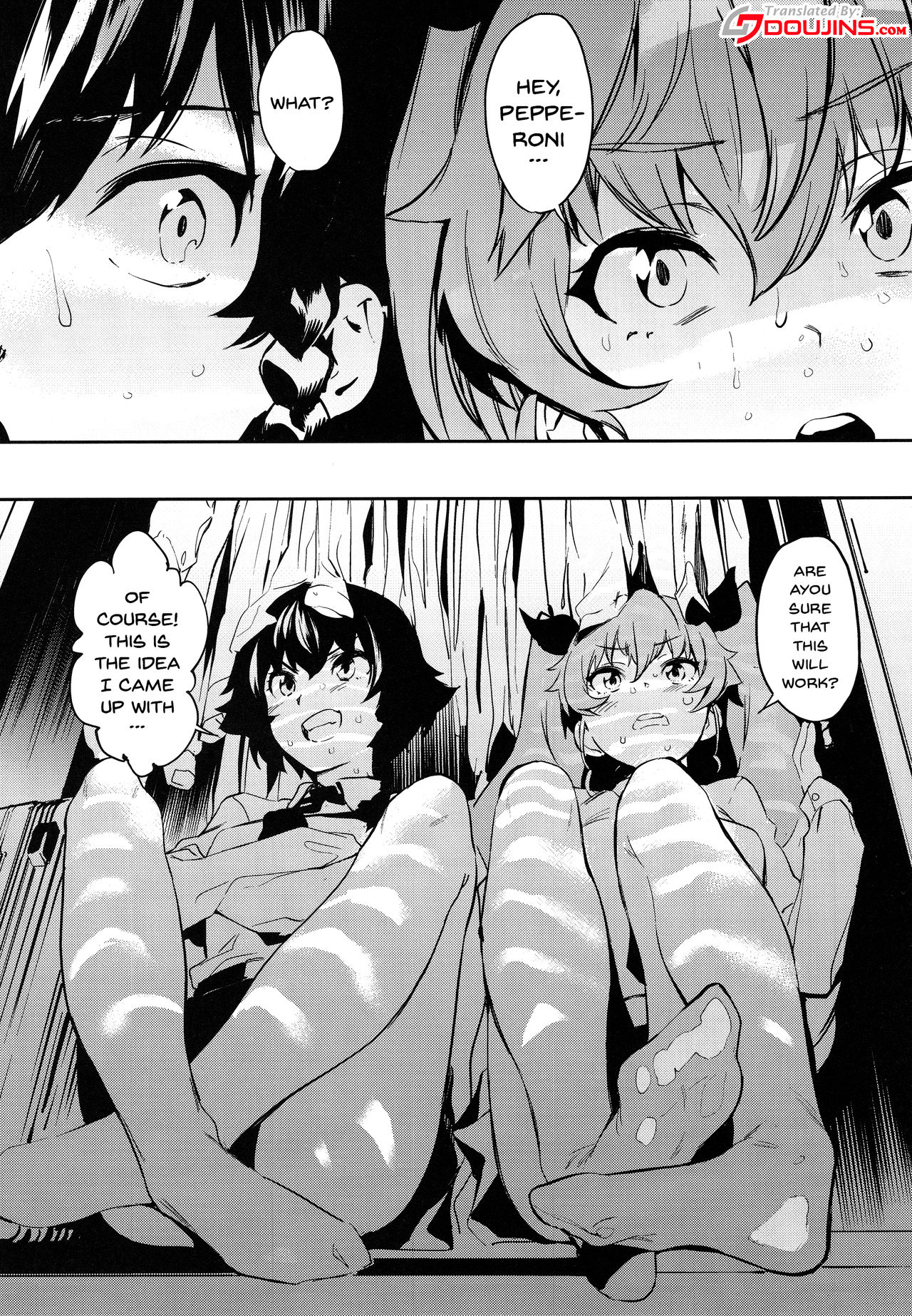 Anchovy Nee-san no Bouillon Panty Sakusen-ssu! page 4 full