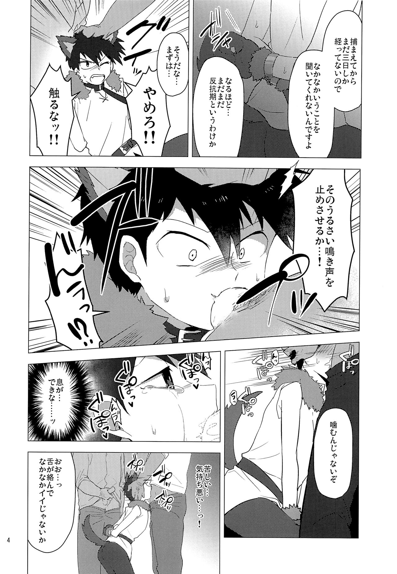 Ookami Ritsu no Tadashii Shitsukekata page 3 full