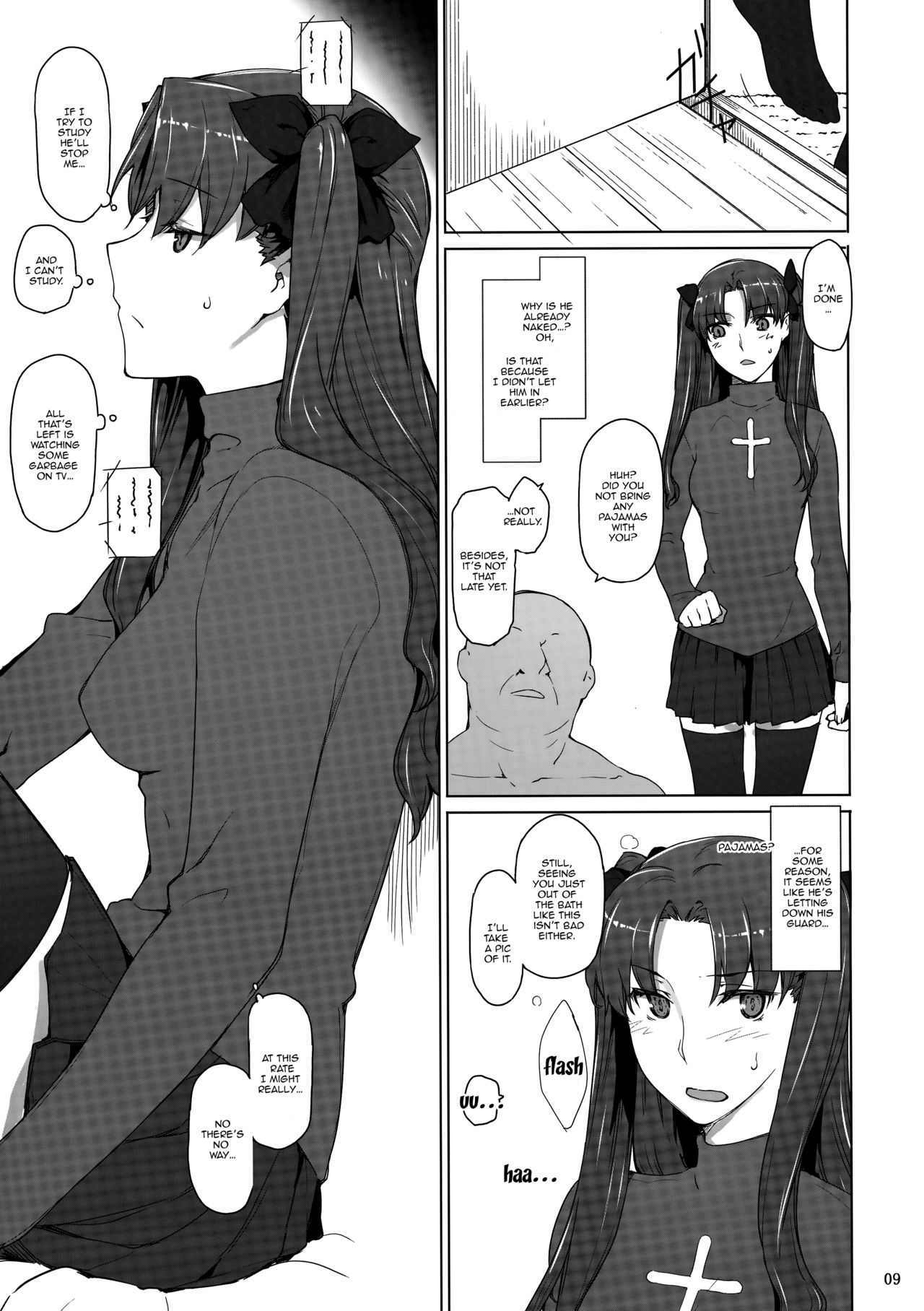 Tosaka-ke no Kakei Jijou 10 | The Tosaka Household's Family Circumstances 10 page 8 full