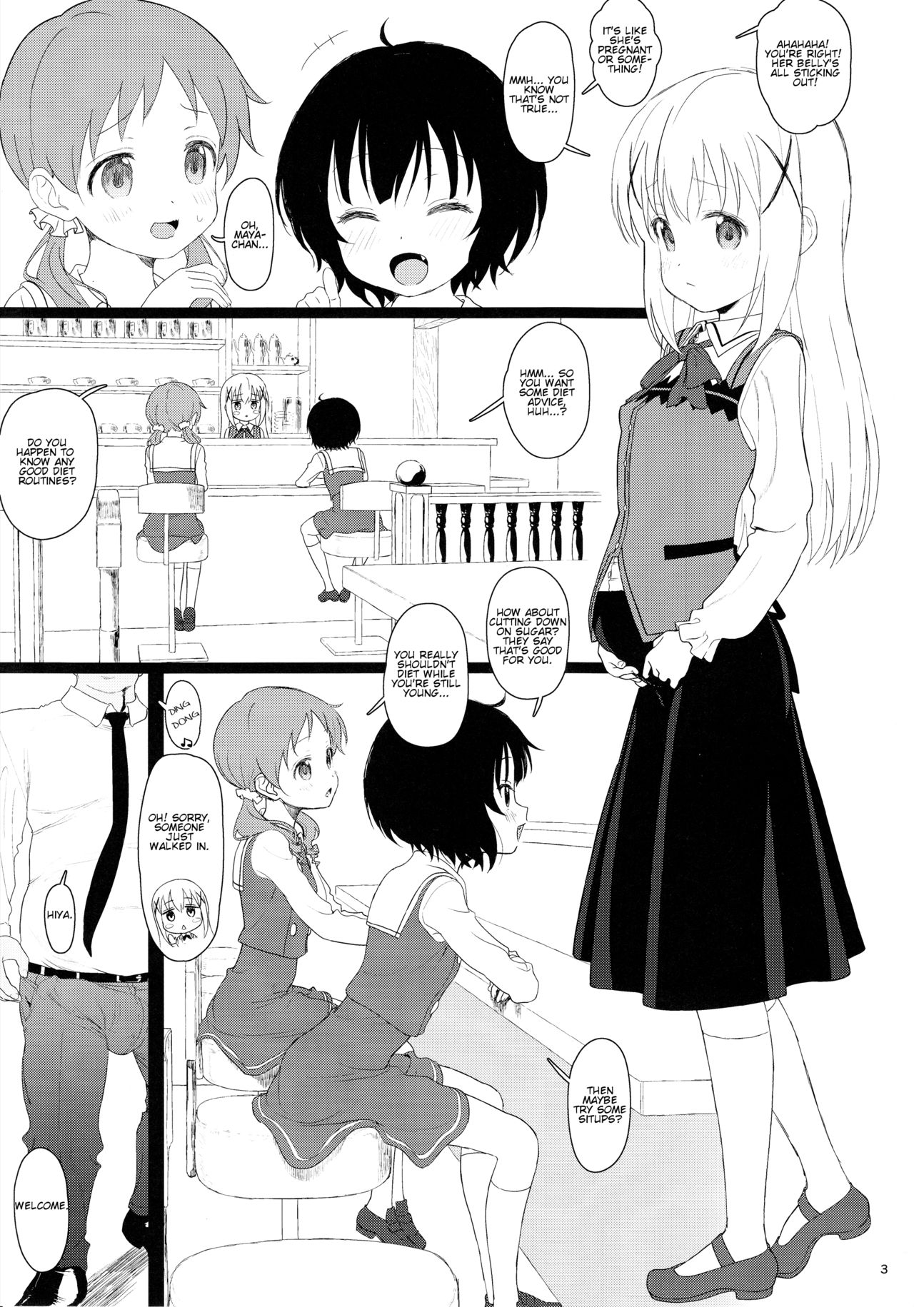 Chimametai ga Tabegoro datta no de Oishiku Itadaichaimashita | The Chimame-Tai was about ready to eat so I dug right in page 3 full