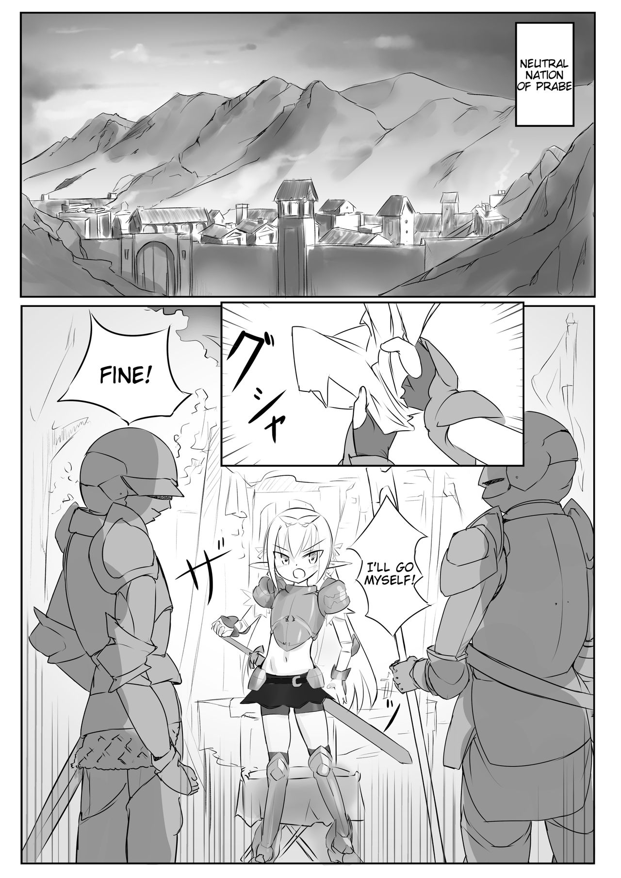 Kusuguri Quest ~Shokushu hen~ | Tickle Quest ~Tentacle Edition~ page 3 full