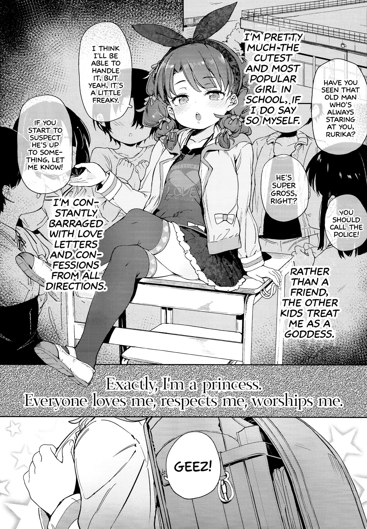 Class no Ohime-sama, Shiawase Mesubuta ni Nariagaru. | The Class Princess Rises into a Blissful Sow page 2 full