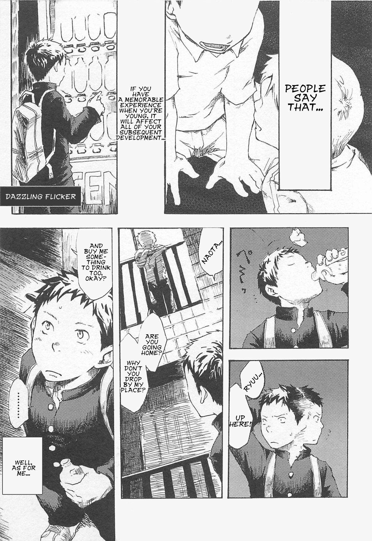 Koukou to Matataku | Dazzling Flicker page 1 full