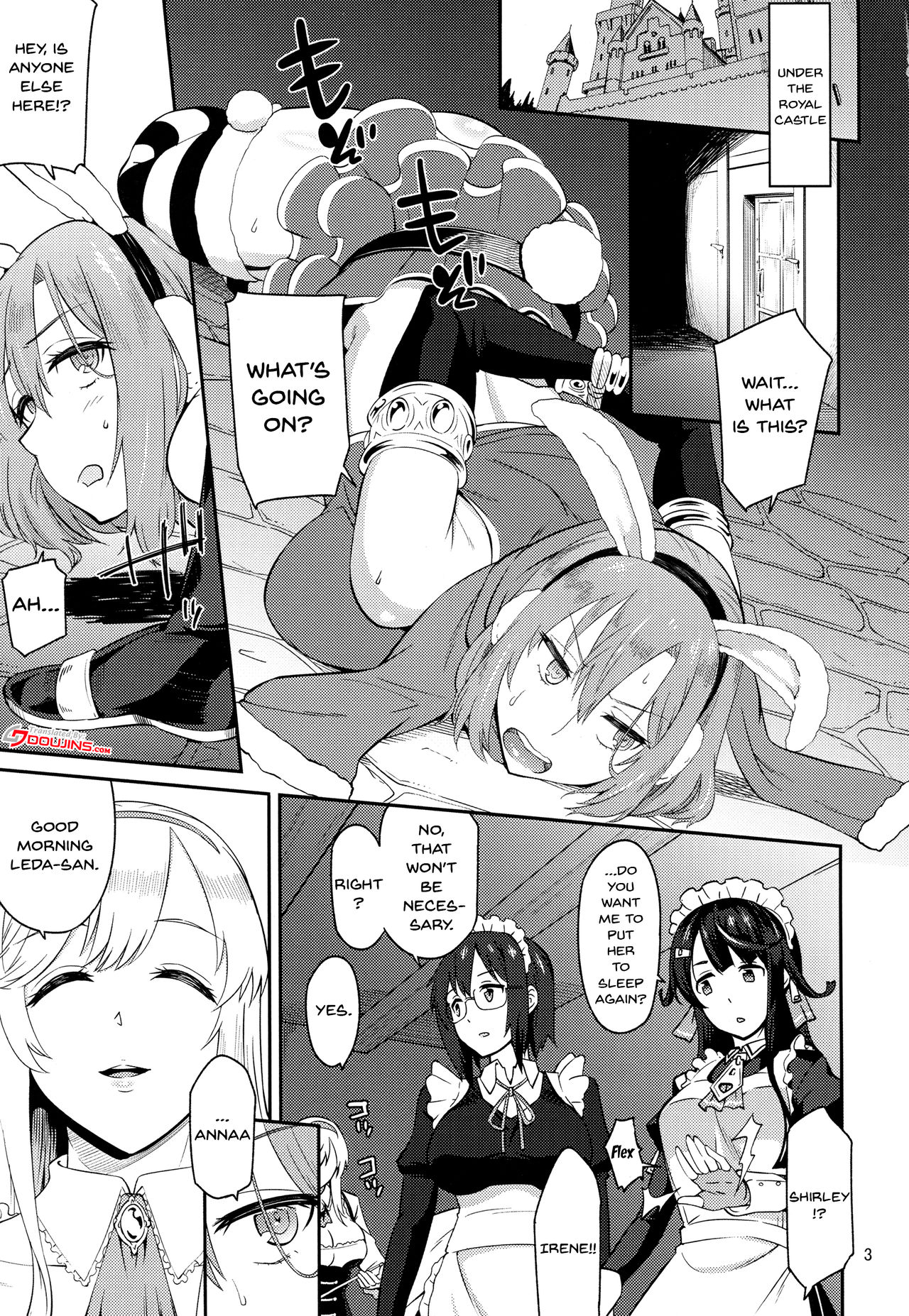 Leda-chan Kimechaimashita. | Fucking With Leda-chan. page 2 full