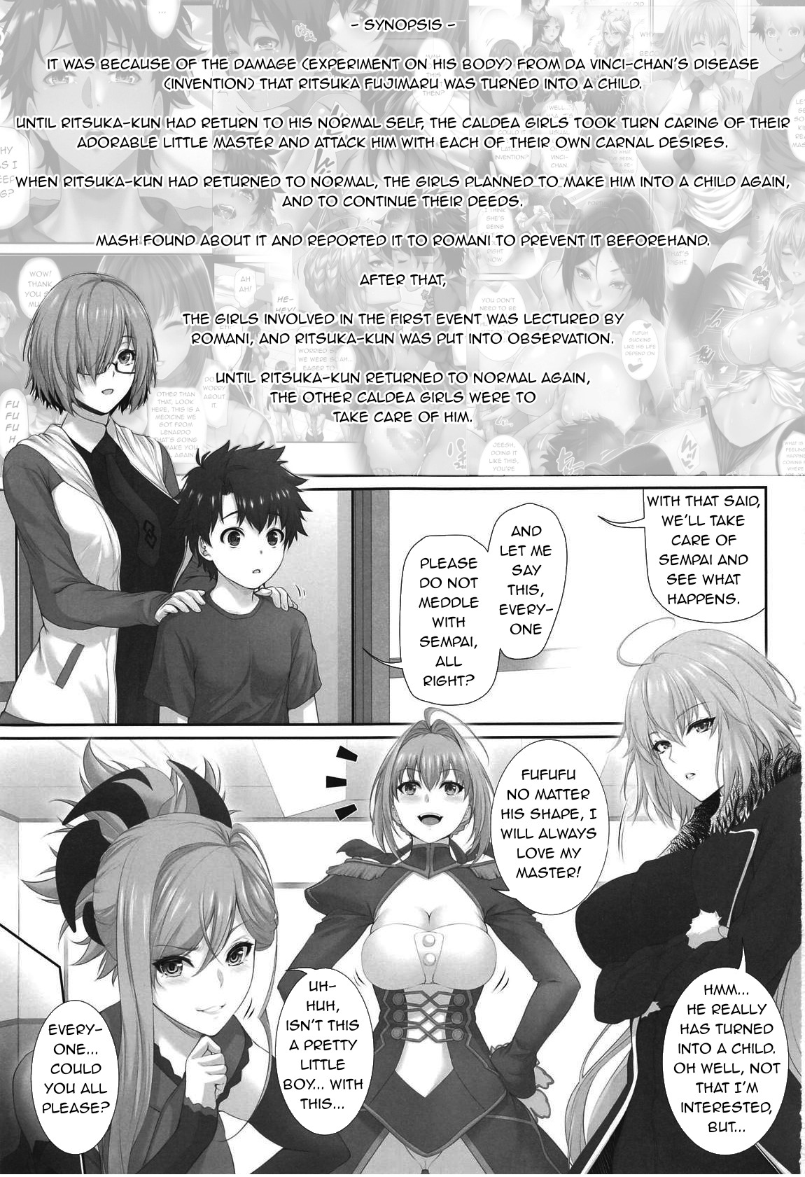 Ritsuka-kun no Sainan? 2 ~Nerawareta Kohitsuji!?~ | Ritsuka-kun's Misfortune? 2 The Targeted Lamb!? page 3 full