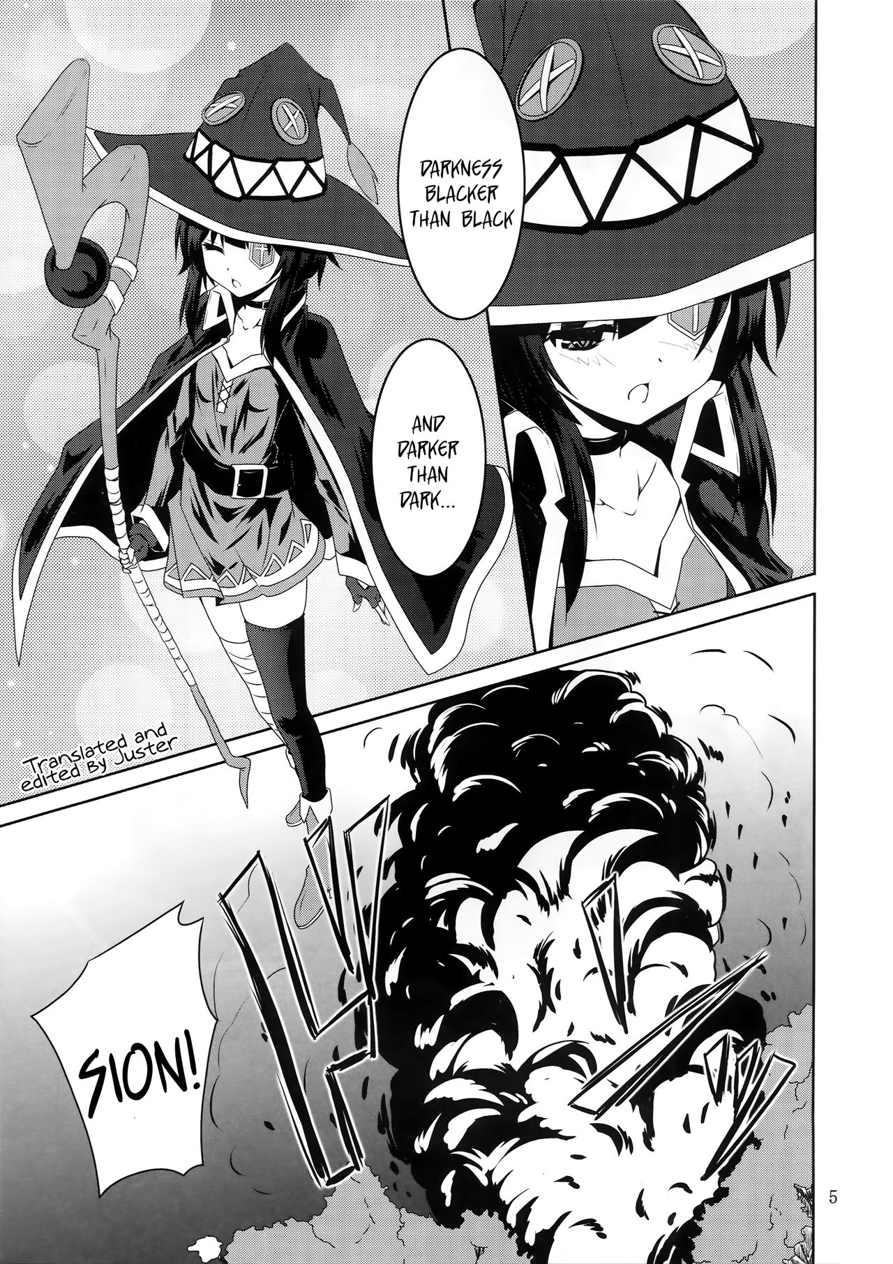 Megumin to Shokushu ni Syukufuku o! | Blessing upon Megumin and the Tentacles! page 4 full