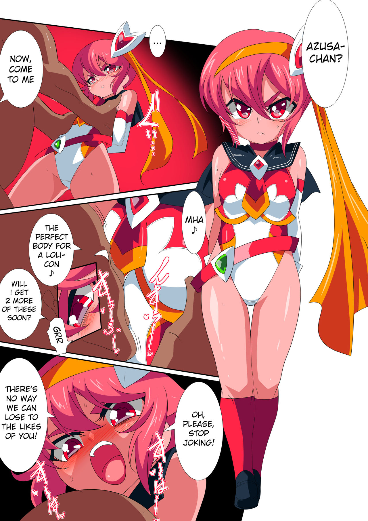 Lolicon Busters vs Dungeon Master page 8 full