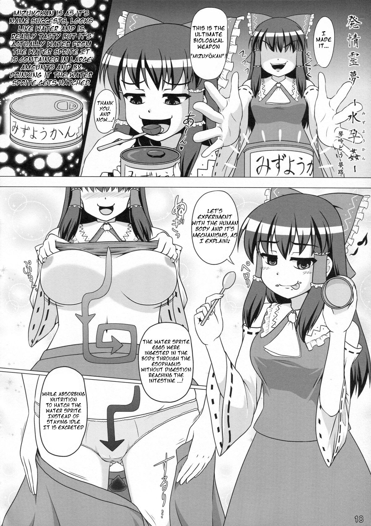Hatsujou Reimu ~Mizuyoukan~ page 2 full