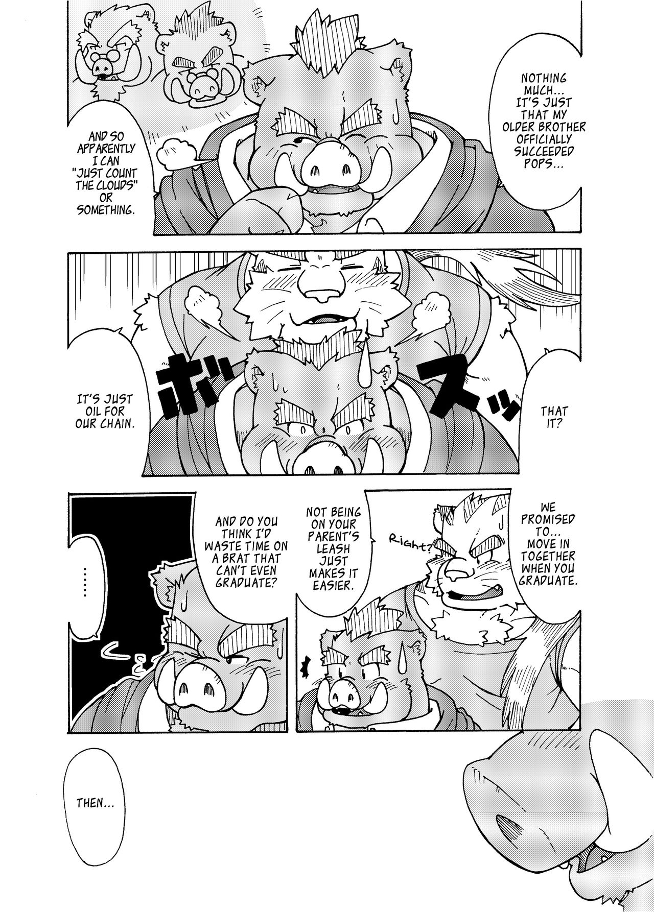 Hoshiyomi no Inu Tsukihami no Kuma 3.5 | The dog & the bear: The poet of the stars & the partaker of the moon 3.5 page 4 full