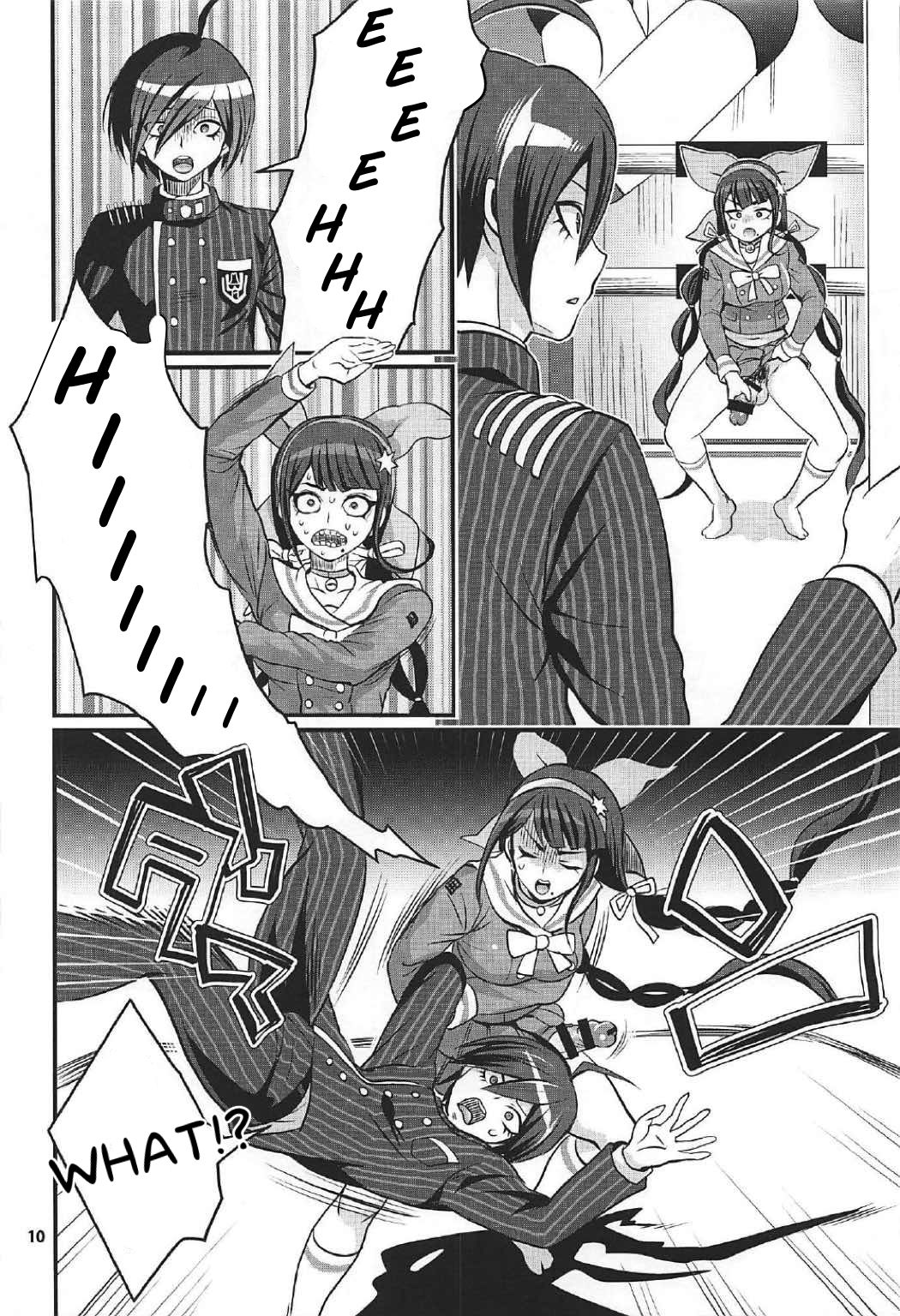 Tenko wa Chinko ga Haetemo Danshi no Anal nanka ni Zettai Makemasen! page 9 full