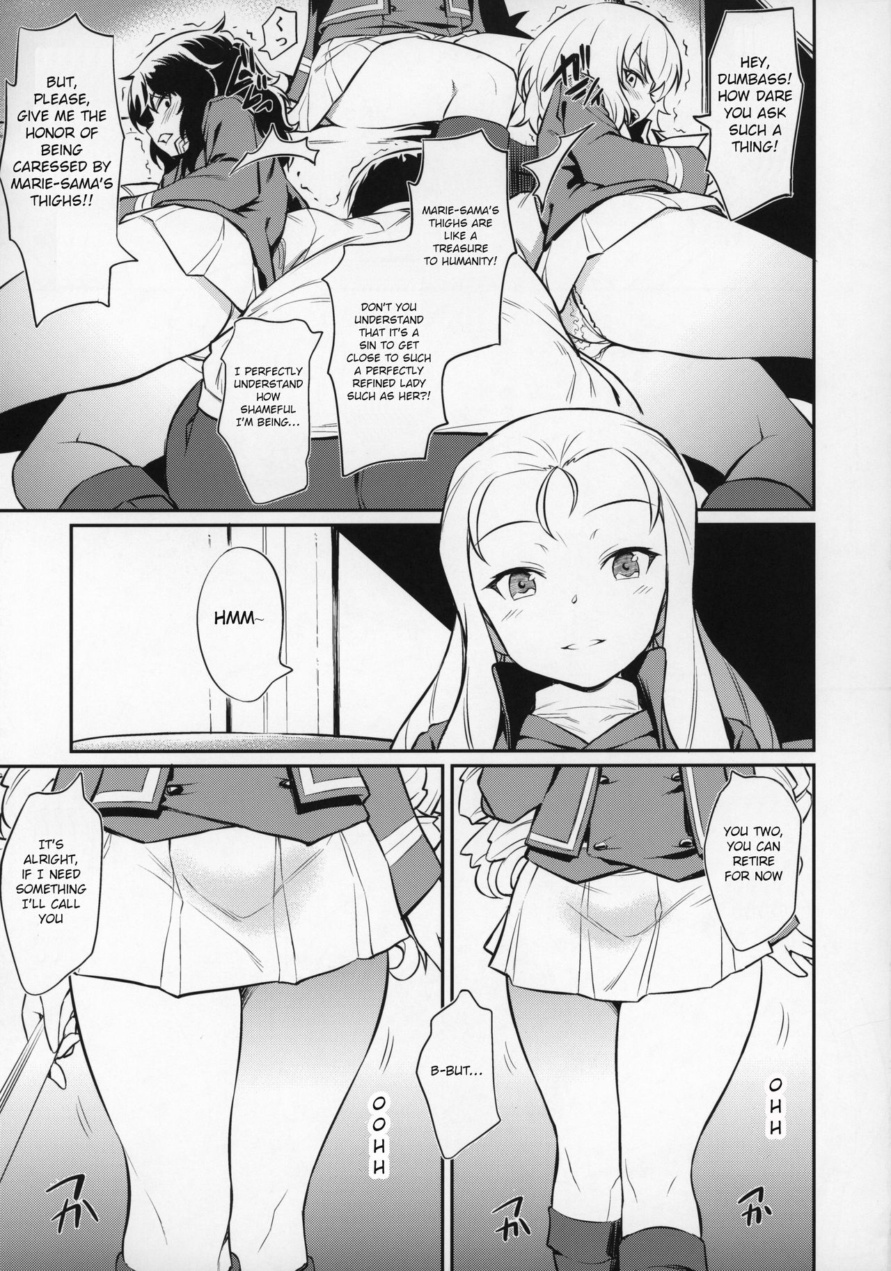 Marie-sama no Sankakujime page 6 full
