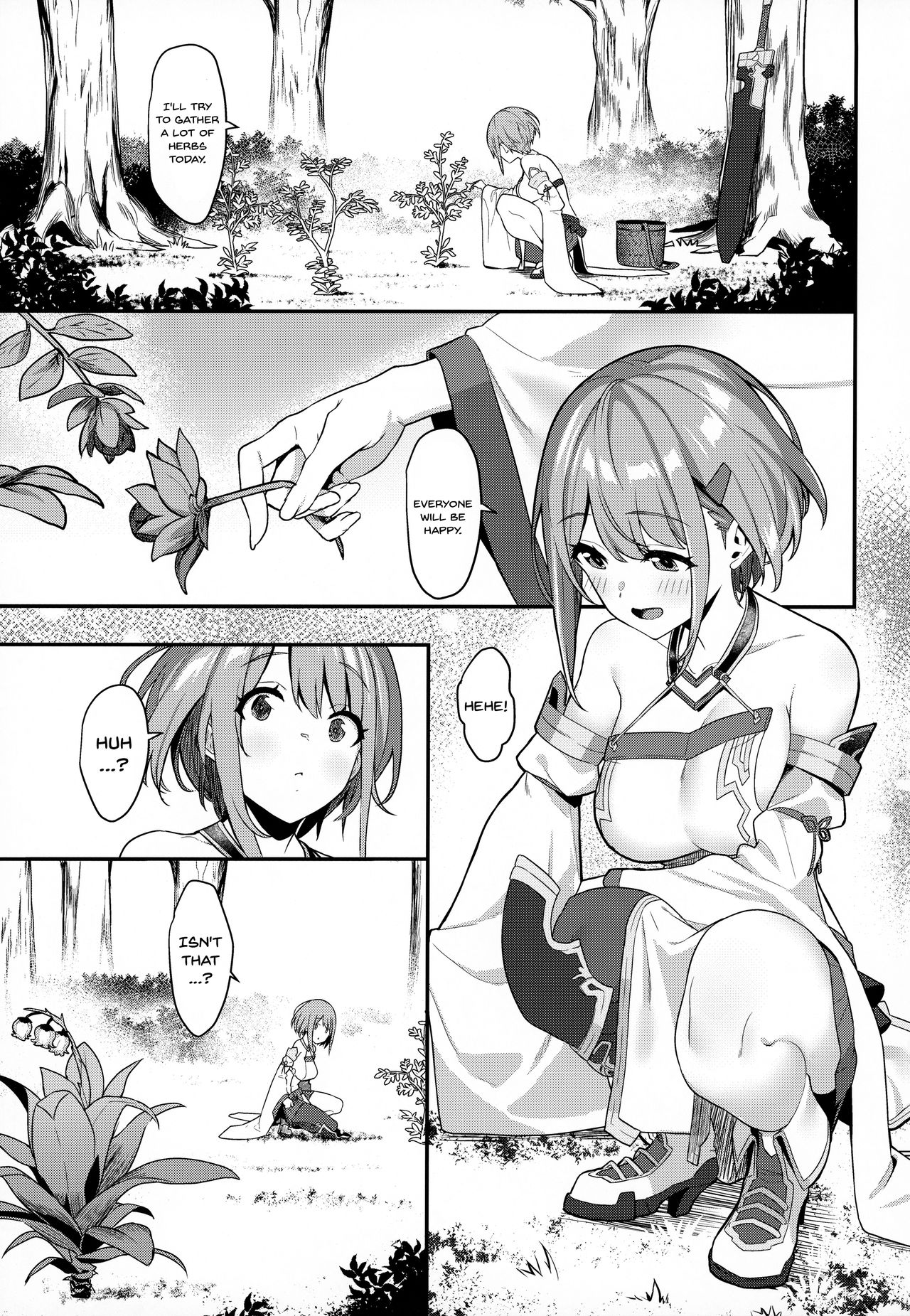 Hitoyo-chan no Junan | Hitoyo-chan's Suffering page 2 full