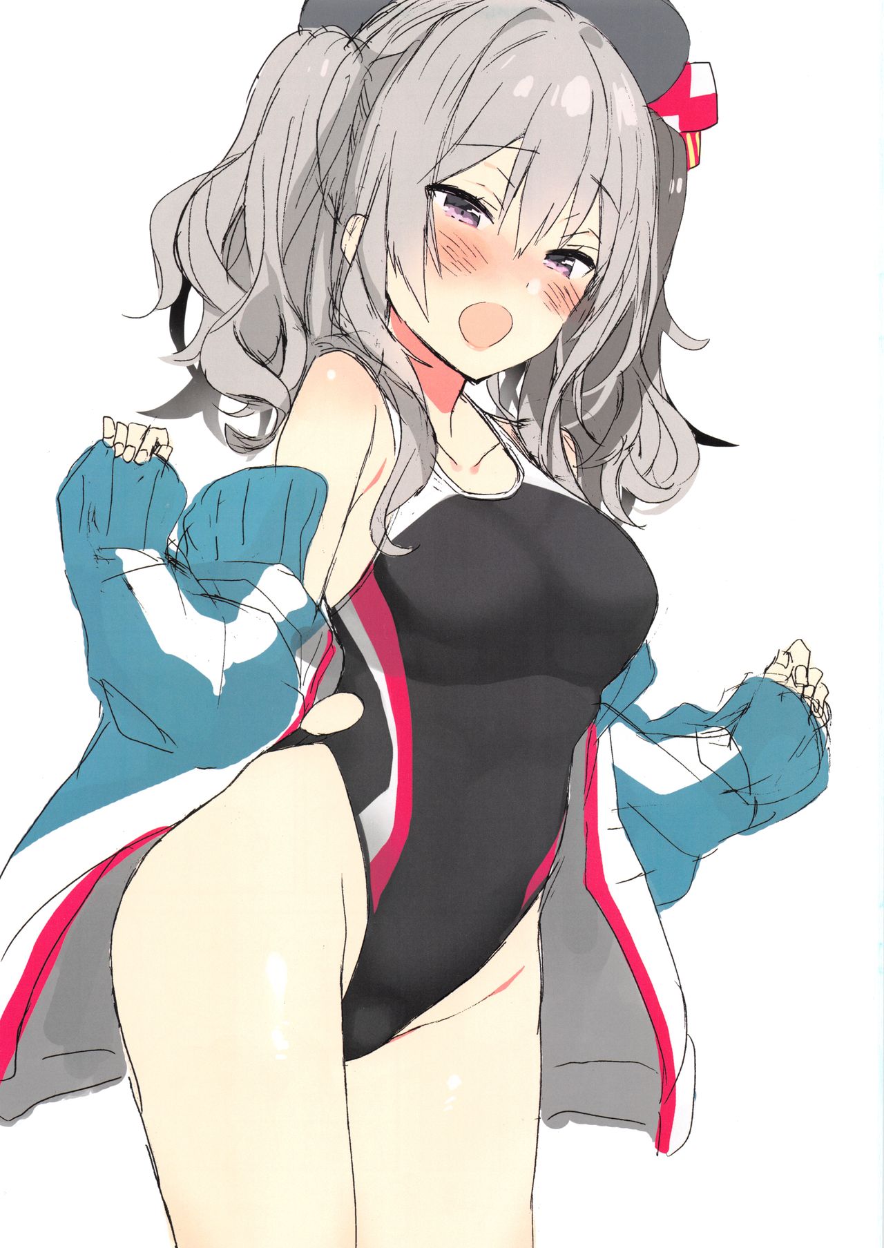 Kyouei Mizugi na Kashima-chan wa Tottemo H page 2 full