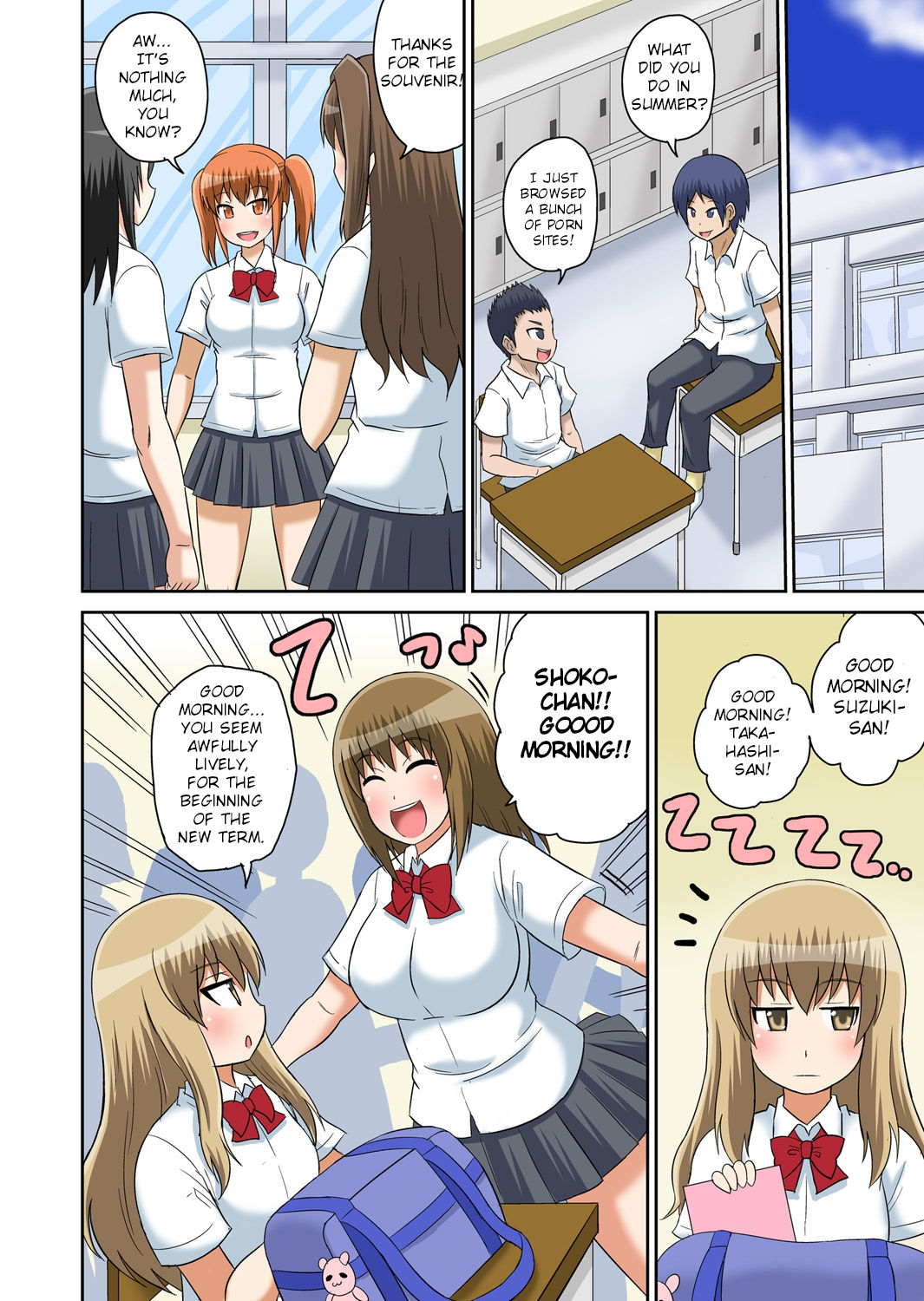 Classmate to Ecchi Jugyou Ch. 9 page 2 full