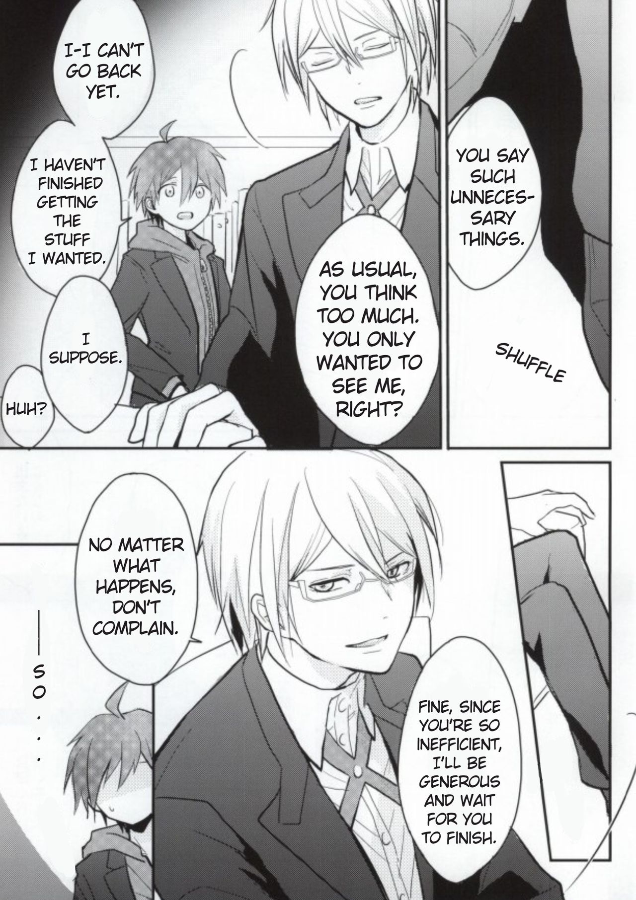 Dame da yo Togami-kun! | It's No Good, Togami-kun! page 4 full