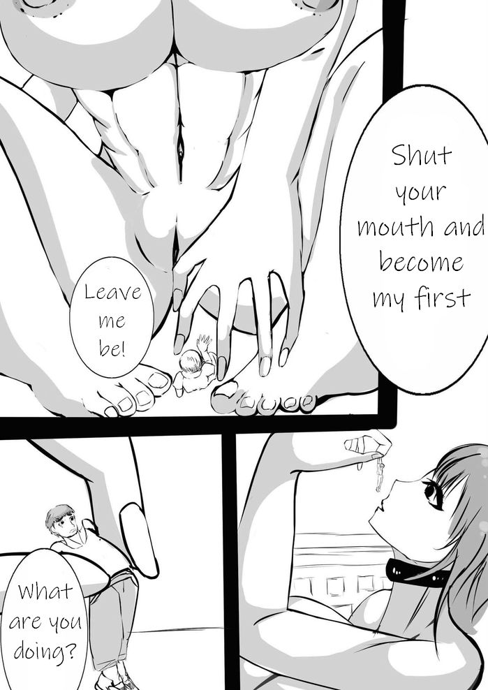 Homemade comic Alien Woman Attacks the City page 3 full