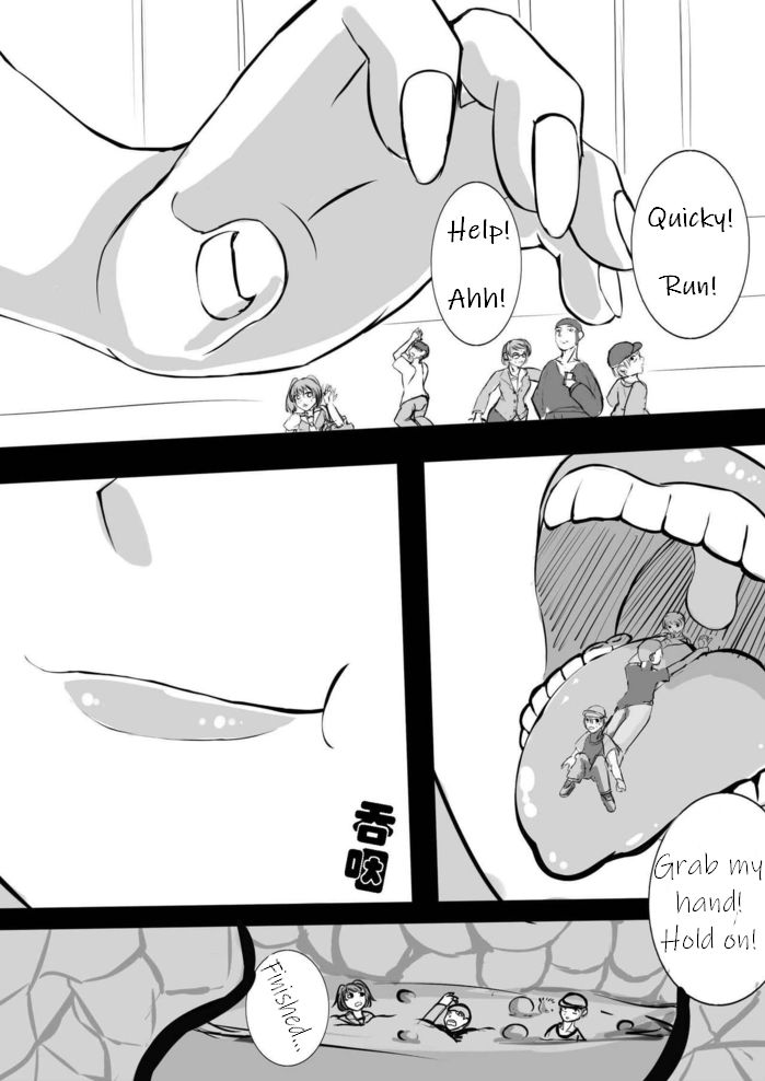 Homemade comic Alien Woman Attacks the City page 6 full