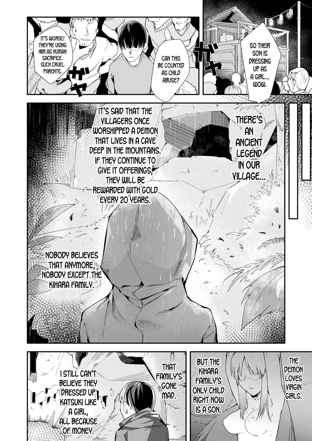 Nie no Otoko Miko | The Male Shrine Maiden Sacrifice page 2 full