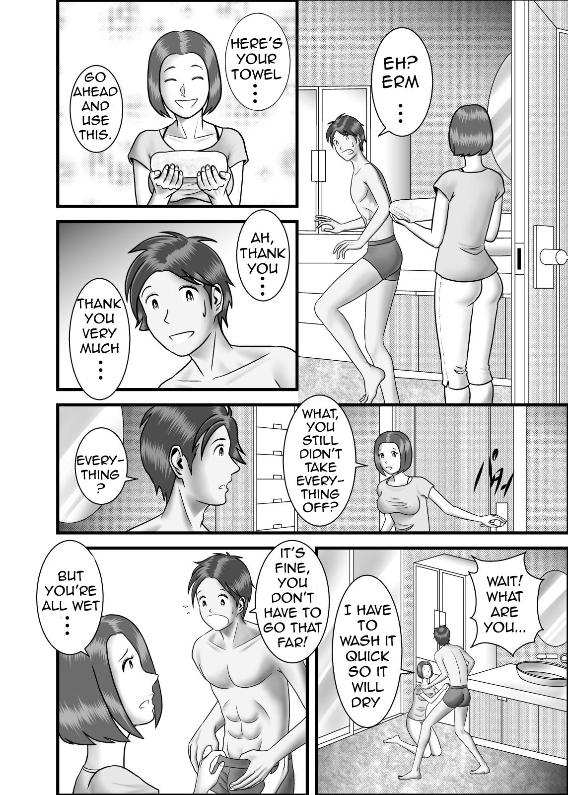 Hajimete no Uwaki Aite wa Kanojo no Hahaoya deshita | My First Affair was with My Girlfriend's Mother page 3 full